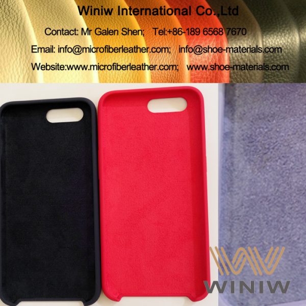 Microfiber Synthetic Suede Leather for  Case