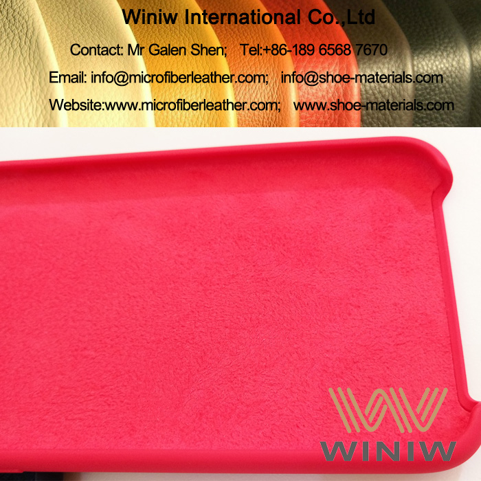 Microfiber Suede Leather for Consumer Electronics Covering