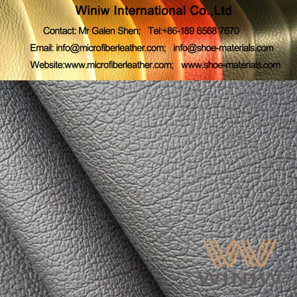 Deep Embossed PU Microfiber Synthetic Leather
