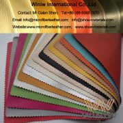 Microfiber Synthetic Pigskin Leather