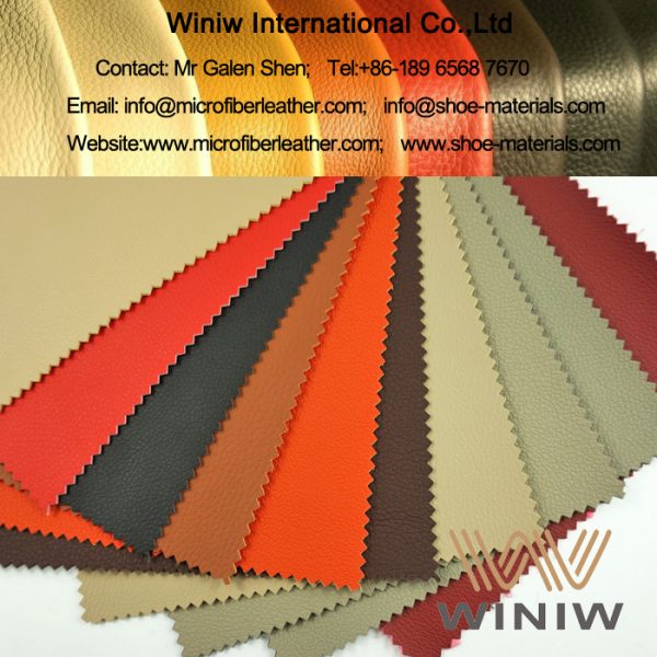 Vinyl Faux Leather Upholstery Fabric for Cars