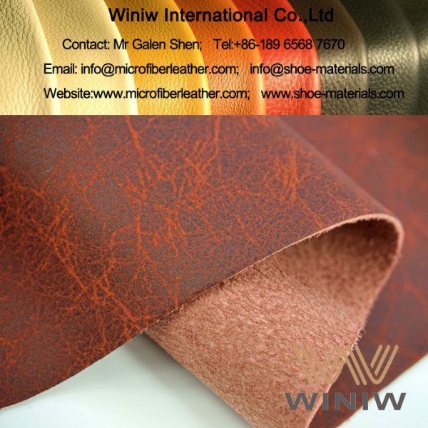 Microfiber Leather Upholstery Fabric for Antique Sofa Furniture