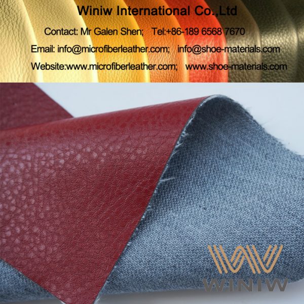 Embossed Microfiber Leather for Upholstery
