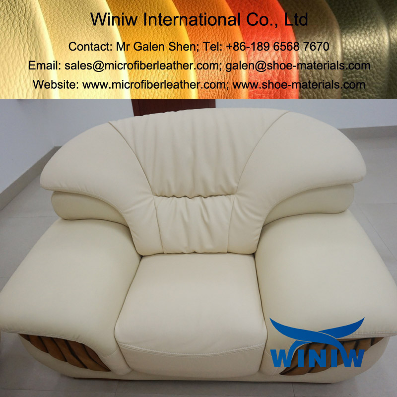 PU Microfiber Synthetic Leather 