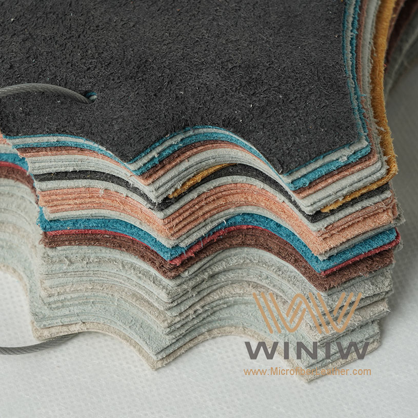 WINIW Microfiber Sofa Upholstery Leather Fabric JS Series