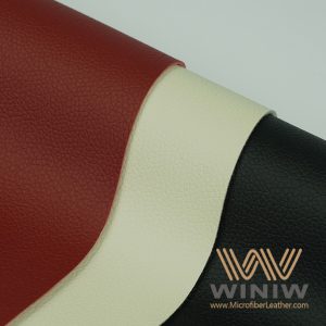 Stain Resistant Faux Leather PU Upholstery Leather Fabric for Sofa