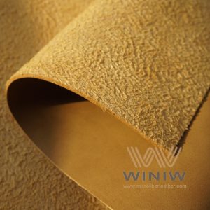 Lightweight Tough PU Faux Leather Fabric Material