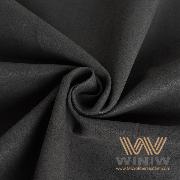 0.6mm Black Faux Suede Alcantara Leather Roof Liner Material