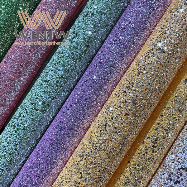 Microfiber Leather Glitter Series (44)